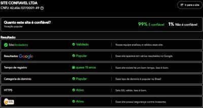 Site verificado e verdadeiro:ck777com